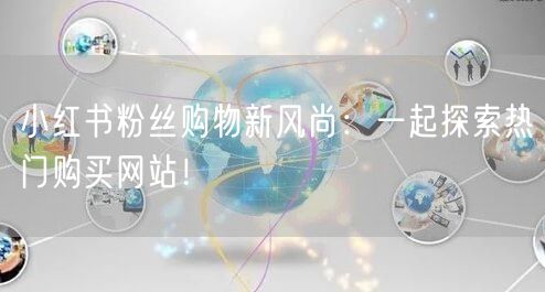 小红书粉丝购物新风尚：一起探索热门购买网站！